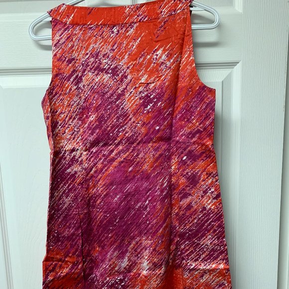 Jacob Orange/Purple Dress - Picture 3 of 3